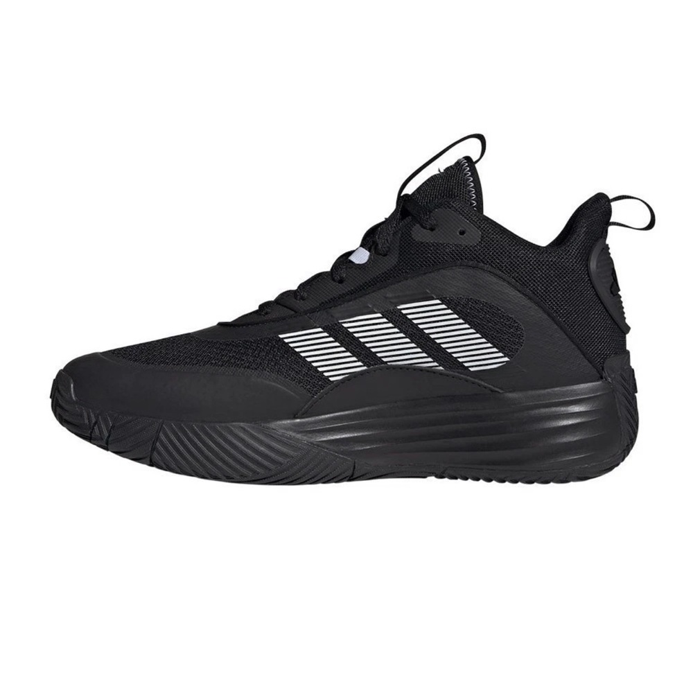 Adidas Men's Black and White Sneakers - Picture 4 of 10